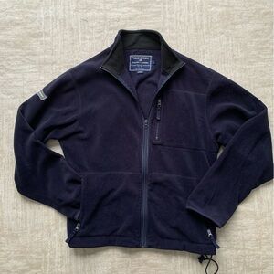 Vintage Polo Sport by Ralph Lauren Navy Blue Full-Zip Polartec Fleece Jacket